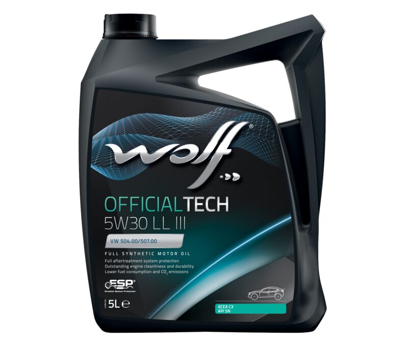 Wolf official tech 5w30 ll iii