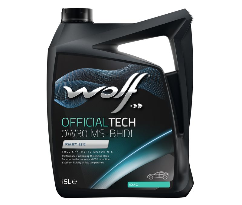 Wolf official tech 0w30 ms-bhdi