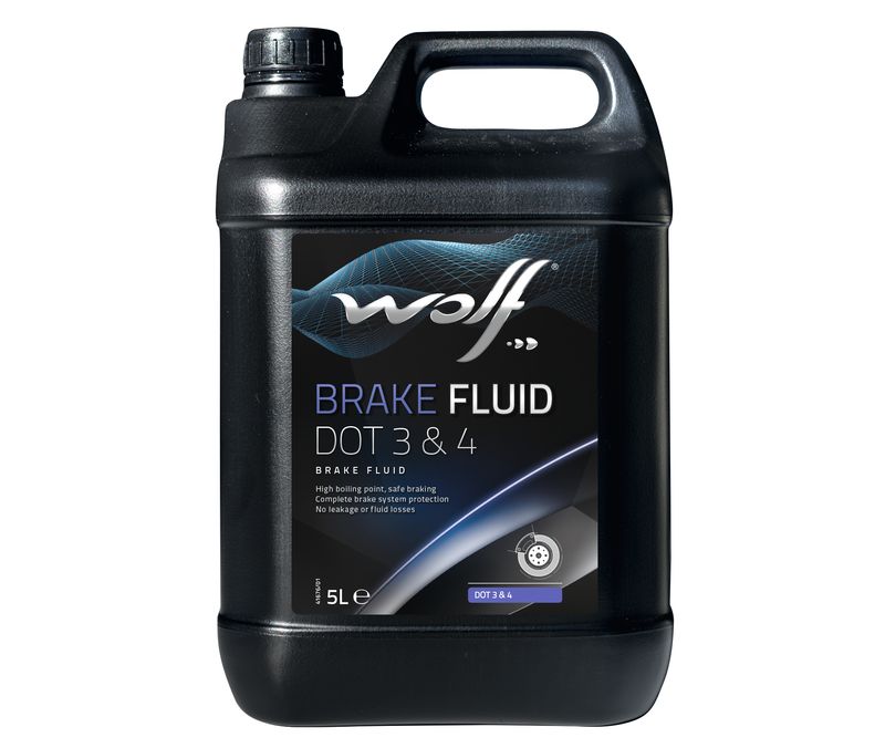 Wolf brake fluid dot 3&4